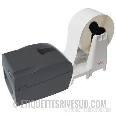 etiquettes-rive-sud,Imprimante de table Godex G500-Imprimante transfert  thermique 4'' - 203 dpi - Incluant: Couteau