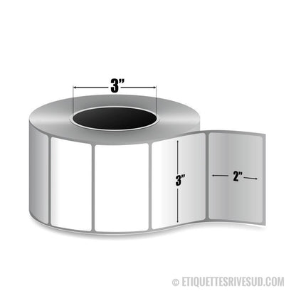 etiquettes-rive-sud,Zebra 3" x 2" Z-Perform 2000D Label - 10000295 -