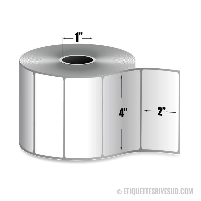 etiquettes-rive-sud,Zebra 4" x 2" Z-Select 4000T - 10009530