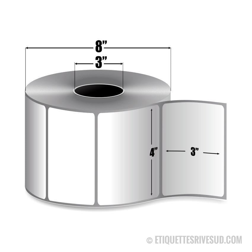 etiquettes-rive-sud,Zebra 4" x 3" Z-Perform 2000D Label - 10000293