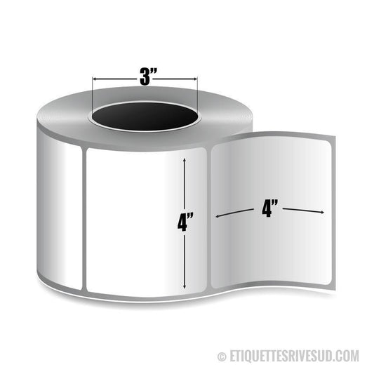 etiquettes-rive-sud,Zebra 4" x 4" Z-Perform 2000D Label - 10000292