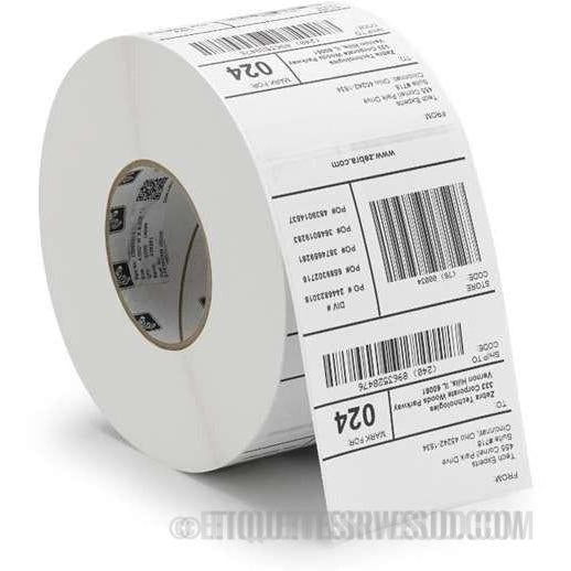 etiquettes-rive-sud,Zebra 5" x 8" PolyPro 4000T - 10014715